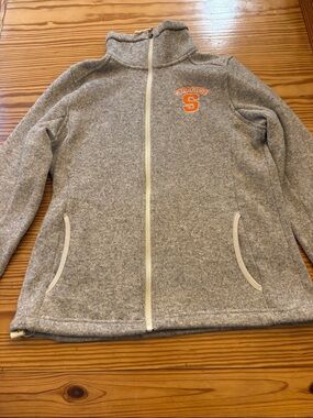 Syracuse Grey Woman's size M: Full-Zip Fleece Jacket
